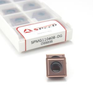 Speed Tungsten Carbide SPMG U Drill Inserts SPMG110408 PVD/CVD Coated Steady OEM