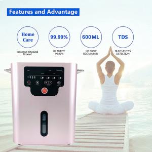 Healthcare Hydrogen Inhalation Machine Aluminum Alloy 600ml
