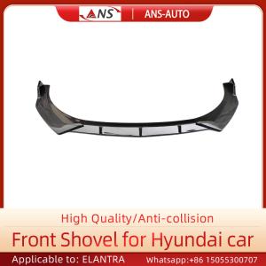 PVC Front Bumper Lip Splitter , Hyundai Elantra Front Spoiler Car