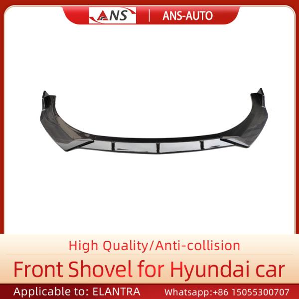 Buy PVC Front Bumper Lip Splitter , Hyundai Elantra Front Spoiler Car at wholesale prices