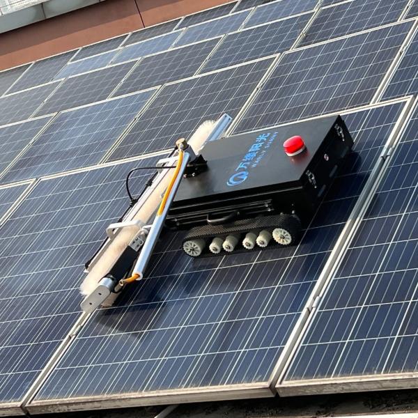 Buy EU Standard Remote Controlled Cleaning Robot for Photovoltaic Farms and Sunroom Roofs at wholesale prices