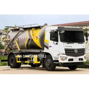 Dongfeng 4x2 Driver 8000L Sewage Suction Truck with Vacuum Pump for Sucking