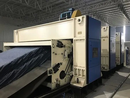 Buy Waste Fabric Recycled Fiber Felt Making Nonwoven Needle Punching Machine at wholesale prices