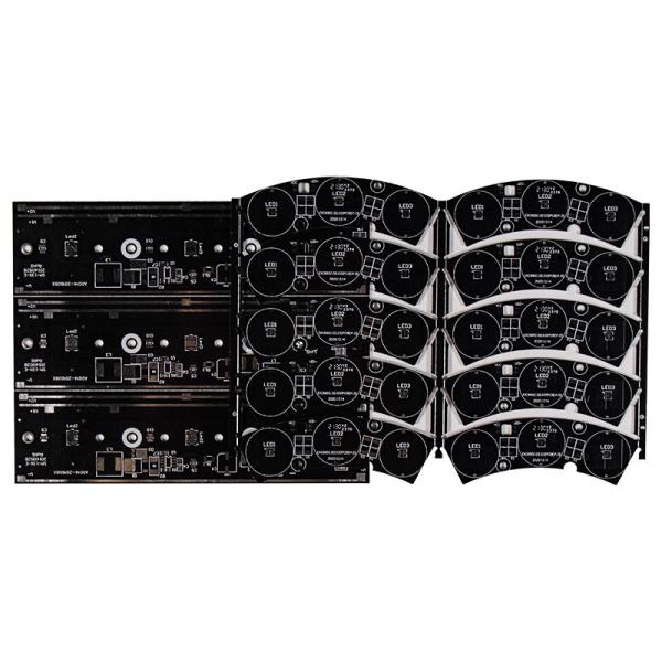 Buy Halogen Free Fr4 PCB Printed LED Circuit Board Assembly Services at wholesale prices