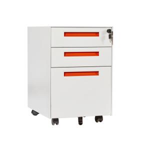 Non KD H620mm Mobile Pedestal Cabinet Cold Rolling Steel Plate