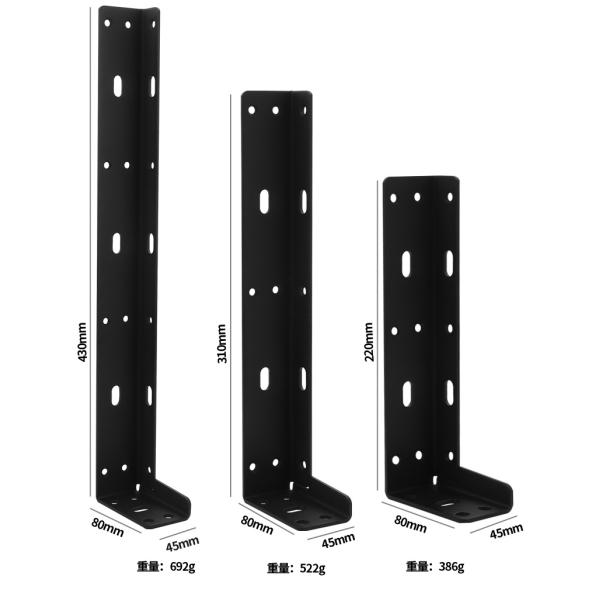 Triangle Bracket Heavy Duty TV Cabinet Hanging Shelf Brackets with Conceal Suspension