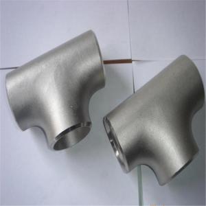 Stainless Steel SS316/SS304 Butt Weld Equal Tee Sanitary Pipe Fittings 1/2''-60'
