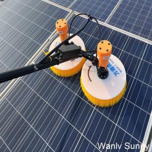 Aluminum Alloy Pole Material Solar Panel Cleaning Brush for Optimal Physical