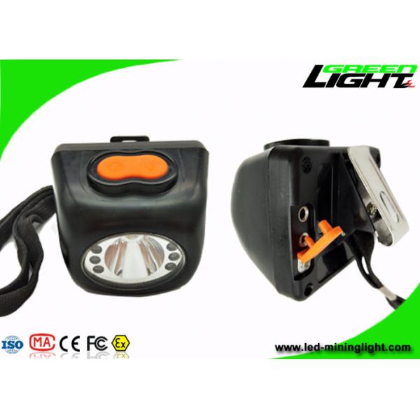 Buy Digital Screen IP68 Hard Hat Led Lights 8000lux High Brightness Lightweight PC Body at wholesale prices