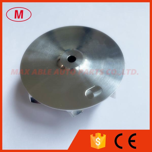 K04 5306-123-2014 46.39/56.08mm 8+0 blades aluminum 2618/milling/billet compressor wheel for 5304-970-0064 53049700064