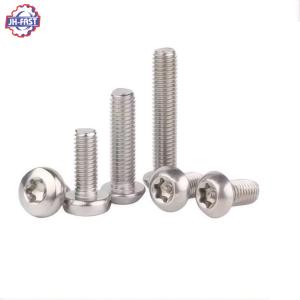 Black Torx Button Mushroom Head Screw M2 M2.5 M3 M4 M5 M6 M8 Anti-theft Tamper