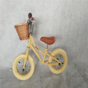 Steel Fork and Frame Balance Bike for Children 3-5 Years Old Blue Color 12 Inch