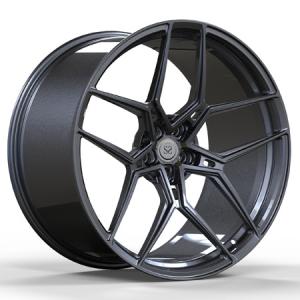 Gun Metal Staggered Forged Monoblock Wheels 21inch For Ferrari 488 Custom Rims