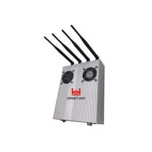 GSM DCS WCDMA 2G 3G 4G LTE Cell Phone Interrupter Device with 2pcs Cooling Fan