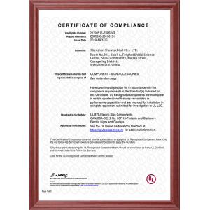 Shenzhen Showtechled Co., Ltd. Certifications