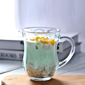 BPA Free Clear 150ml Classic Deluxe Glass Printed Cup