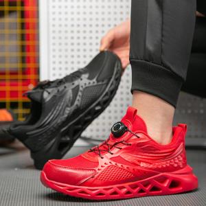 China TPU+Microfiber+Flying Knit Industrial Safety Shoes with EVA Sole and Kevlar Mid Sole on sale