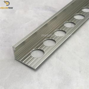 Tile Profile Metal Tile Trims Tile Edging Thickness 0.9mm Alloy Material