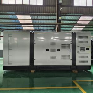 750kva Soundproof Standby Diesel Generator 600kw Cummins Genset