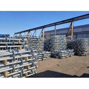 Prefabricated Galvanized Ground Screw Piles For House Ground Foundation