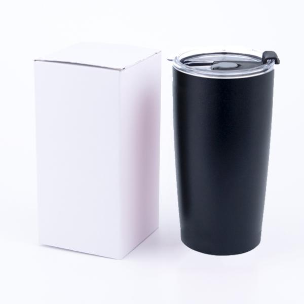 600ML Double Wall Vacuum Insulated Travel Drinking Cup Stainless Steel Vacuum Thermal Insulated Travel Mug