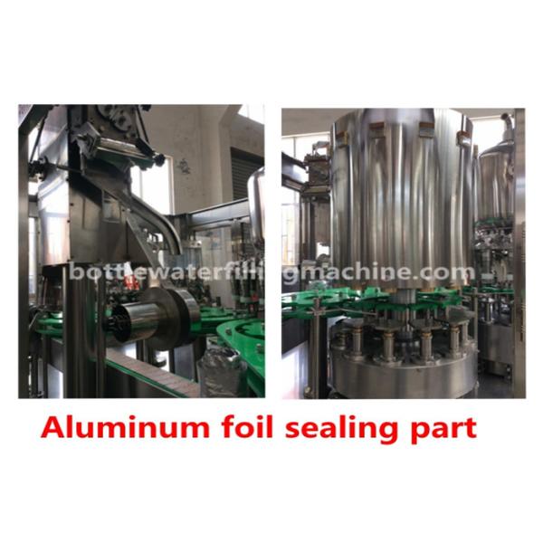 Buy HDPE Bottle Juice / Milk Beverage Hot Filling Machine PLC Control at wholesale prices