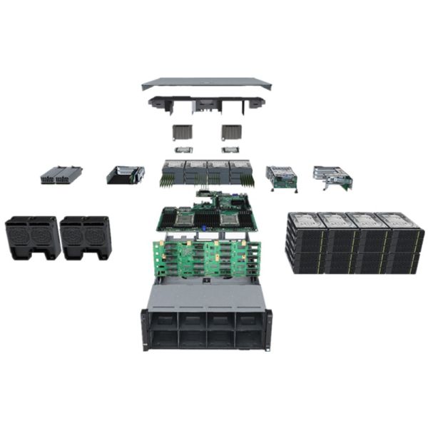 FusionServer 5288 V5 24 DDR4 4U 2-socket Rack Server with 3.5 Inch SAS/SATA HDD