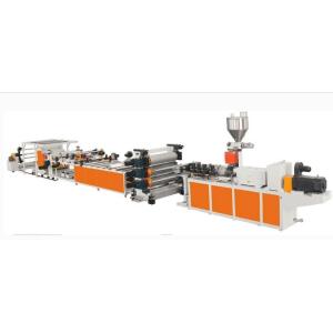Single Screw Design Plastic Sheet Extruder Machine 380V 50HZ Voltage