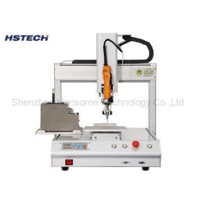 Desktop Operation Screw Tightening Robot Suction Feeding 3 Axis Aluminum