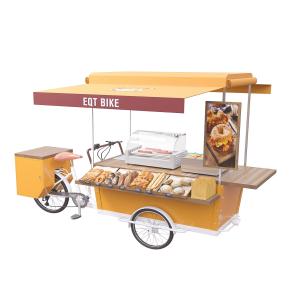 OEM Three Wheels 48V Electric Tricycle Street Food Cart
