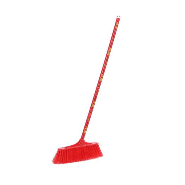 Buy 45cm Cleaning Tools Plastic Soft Broom With Wooden Handle at wholesale prices