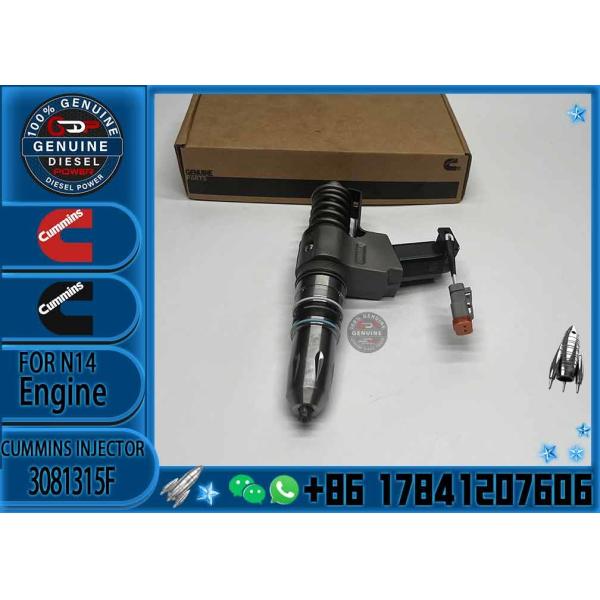 Auto Parts Common Rail Diesel Fuel Injector 3411760 3081315F 3409975 For Cummins QSN14 N14