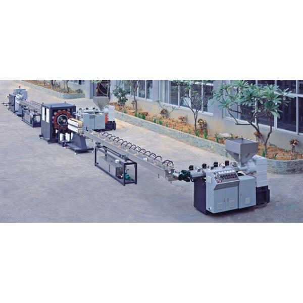 AFSJ-55mm Plastic Pipe Extrusion Machine Equipment For Gas Pipe High Output