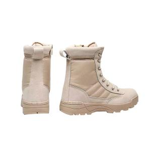 Cow Suede Desert Boots Combat HikingDurable Rubber Sole Mountaineering Boots