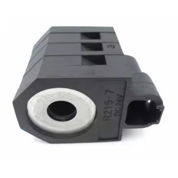 YU'AN 24V Excavator Solenoid Valve Coil XKBL-00004 For R210LC-7 R215LC-7