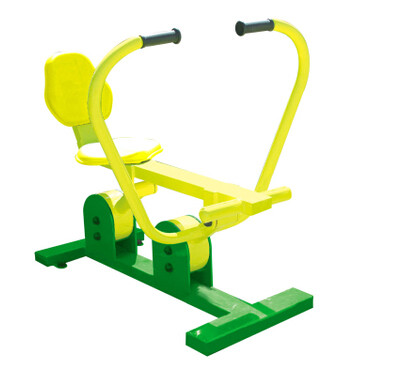 Buy outdoor fitness equipments steel based zinc powder coating outdoor leisure exercise rower-OK-H01 at wholesale prices