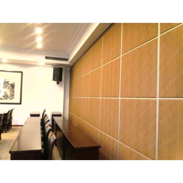 Aluminium Hardware Retractable Sliding Partition Walls For Banquet Hall