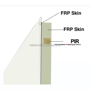 Max Payload 2T/Sqm FRP-PIR MCS Panels The Ultimate Solution for Expedition