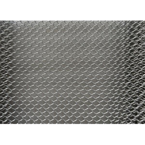 1.6mm Thickness 8.5mm Hole size White Color Decorative Chain Link Curtain For outdoor