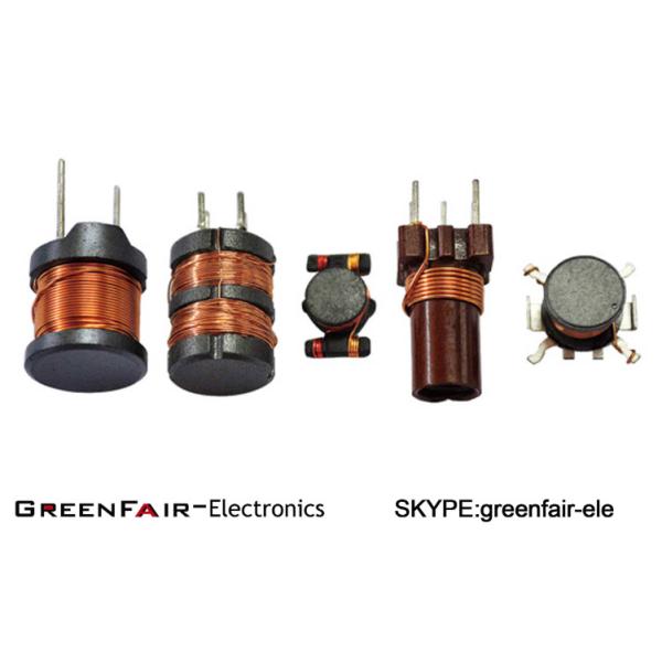 Reliable Axial Leaded Radial Inductor , 2 Winding Low Resistance Drum Coil Inductor