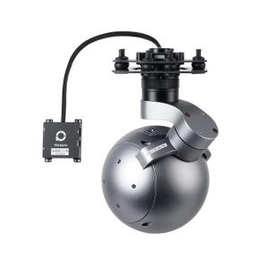 1080p Micro HDMI / IP Drone Camera With 40x AI Object Tracking EO+IR Dual Sensor