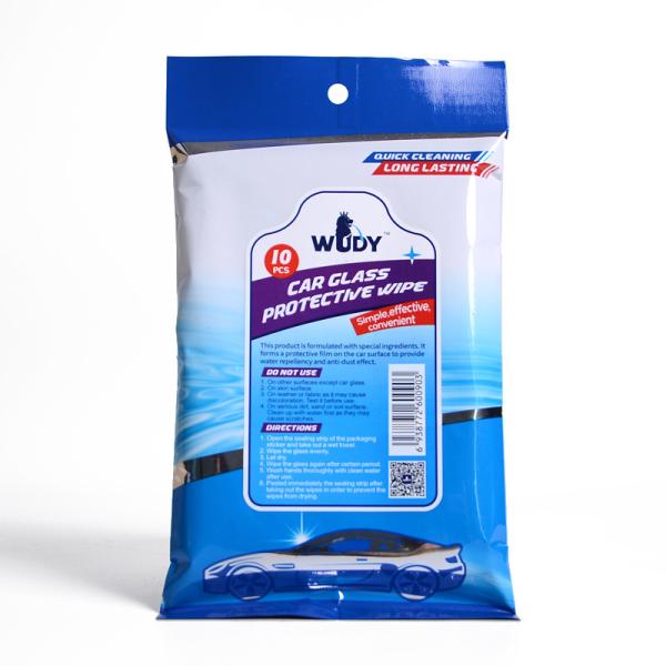 Buy Anti-fog Waterproof dustproof car glass protective wipe Easy Use at wholesale prices
