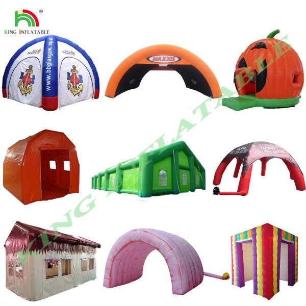 Customized Commercial Inflatable Tent Lighting Mobile Night Club Tent Inflatable Cube Party Tent