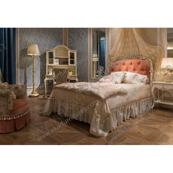 Pink Princess Kid Bed Single FB-118