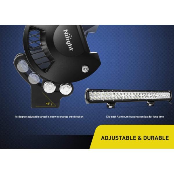 162 Watt 4x4 SUV ATV Jeep Off Road Vehicle Lights Spot Flood Combo Beam