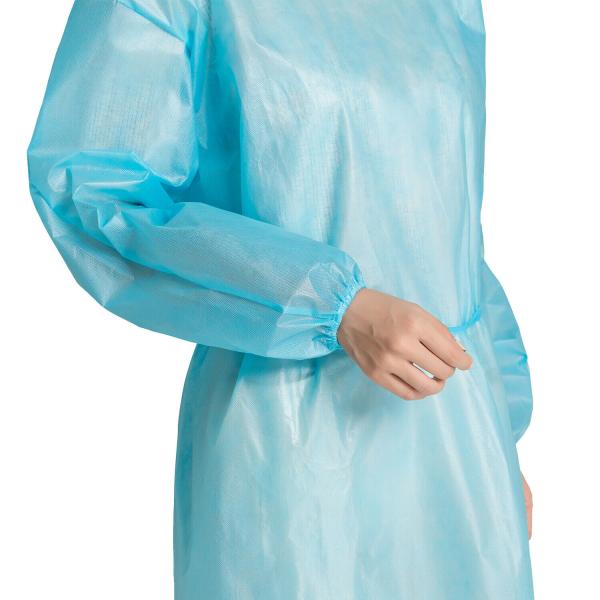 Waterproof Water Resistant White Sterile Disposable Isolation Gowns Ppe