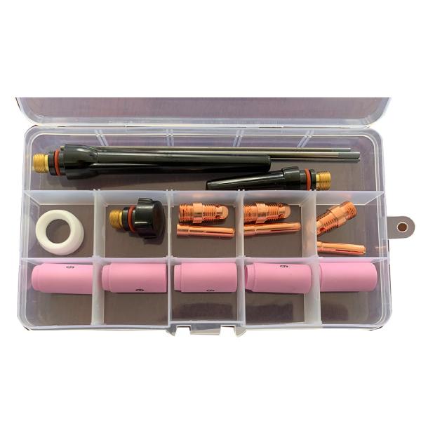 Buy Essential TIG Welding Accessories 13N Ceramic Nozzle Kit for WP9/20 Torch Spare Parts at wholesale prices