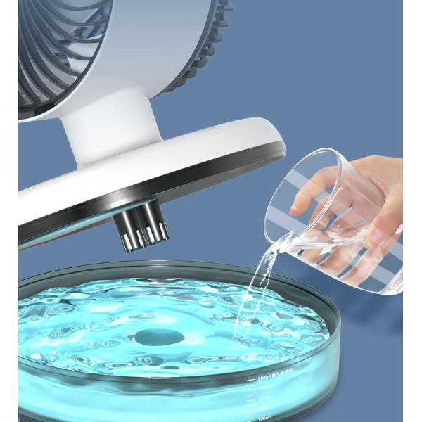 Household Mini 900 ml Air Conditioning Fan Portable USB Rechargeable Spray Air Cooler