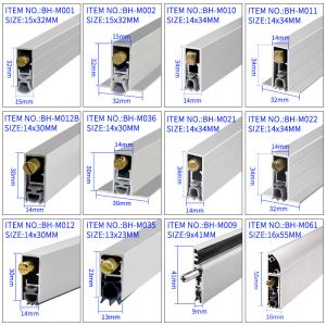 Automatic Drop Down Bottom Seals for Wooden Door Fully Cover Silicone Rubber