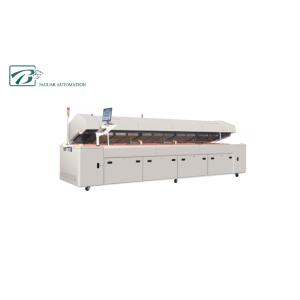 China SMT / SMD Heating Lead Free Reflow Oven Machine PC Control 12 Heating Zone on sale